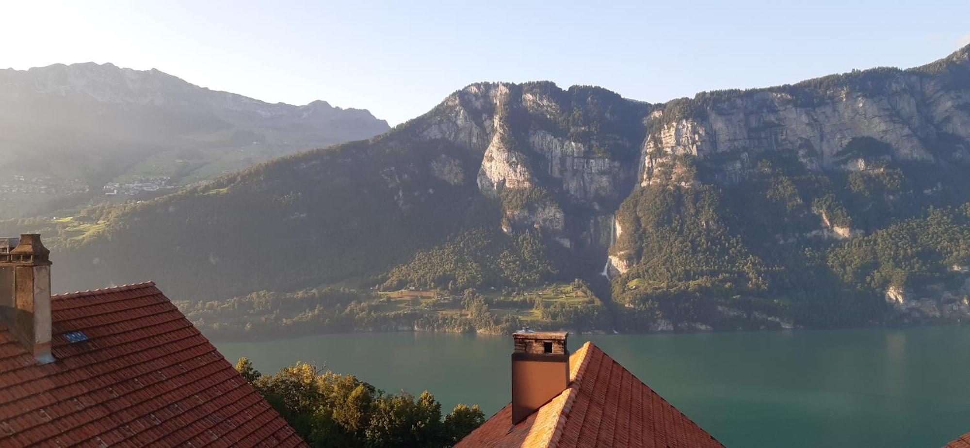 Apartment Panorama Am Walensee In Neubau-Villa Obstalden 外观 照片