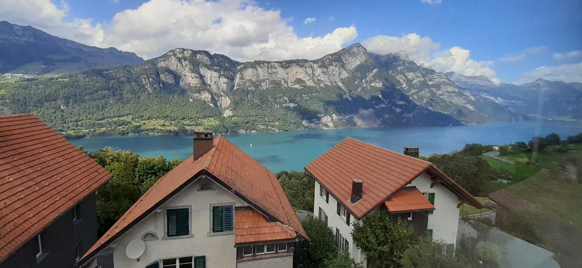 Apartment Panorama Am Walensee In Neubau-Villa Obstalden 外观 照片