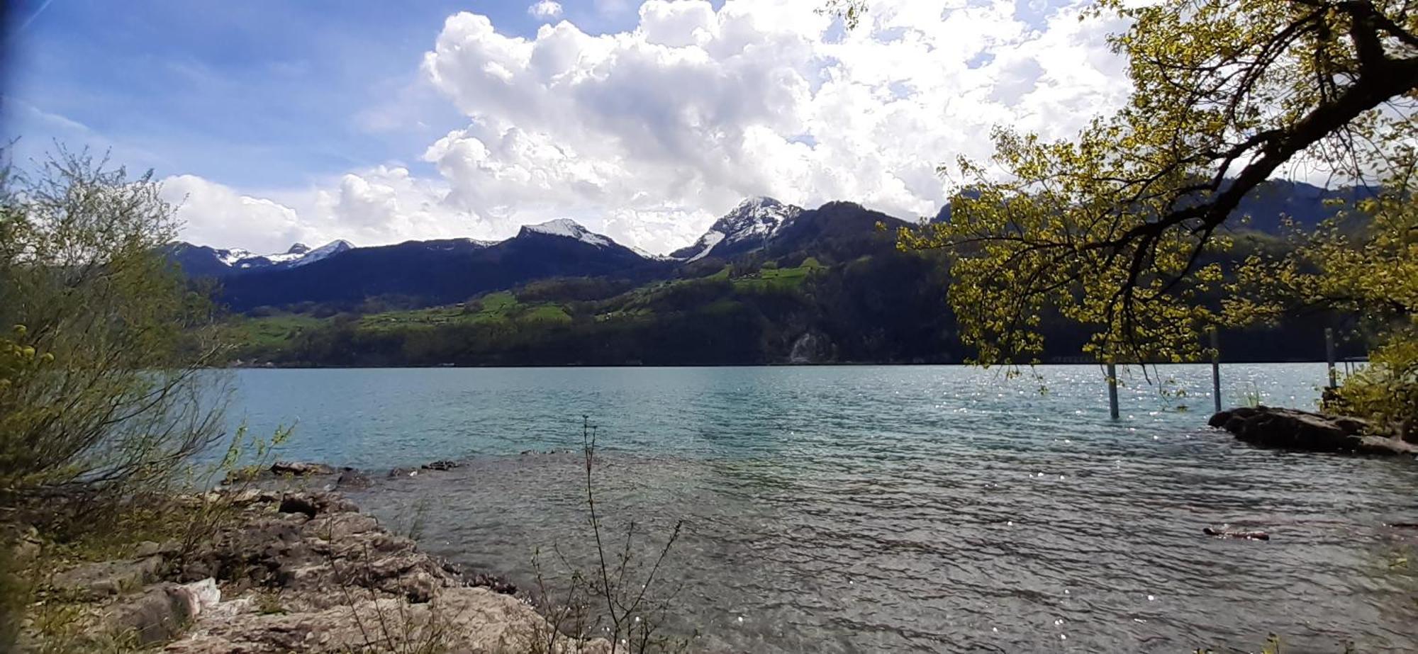 Apartment Panorama Am Walensee In Neubau-Villa Obstalden 外观 照片